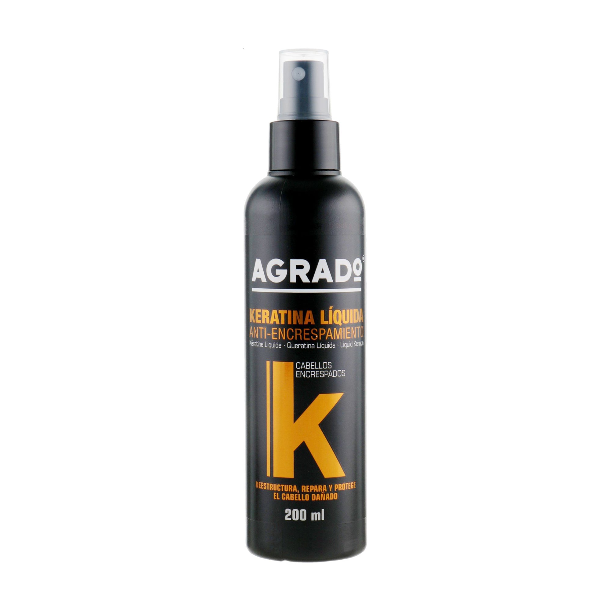 Рідкий кератин для волосся Agrado Liquid Keratin з антифриз-ефектом, 200 мл